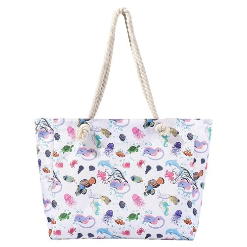 Taschen Damen Groß Set Stilvolle, langlebige Handtasche mit großem Fassungsvermögen für Damen im Alltag, lässiges Strand- und Date-Outfit mit Innentasche Hosen Mit Taschen An Der (Light Purple, A) von Generisch