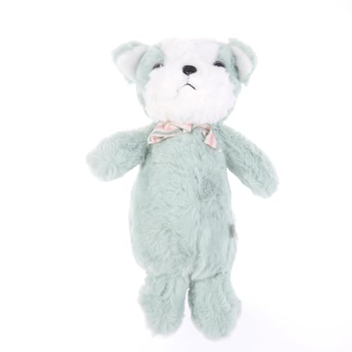 Teddy Welpe Plüsch Bleistifthalter, Soft -Cartoon -Hundendesign, Reißverschluss, studierende stationäre Tasche von Generisch