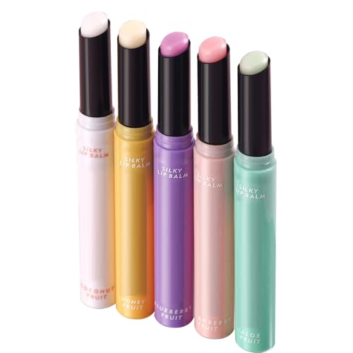Temperature Change Lip Gloss | 5x Girls Nourishing Lip Cream Lip | Color Change Lip Balm | Waterproof Lip Balm | Long Lasting Moisturizer Lip Set | Versatile Temperature Lip Gloss For Daily Life von Generisch