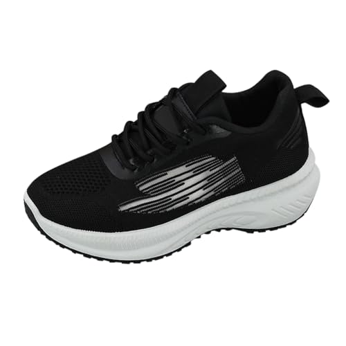 Tennisschuhe für Damen Atmungsaktive Mesh Sneaker Leichtgewichts Freizeitschuhe Non-Slip Joggingschuhe Weiche Sohle Walkingschuhe Gedämpft Laufschuhe Schnürschuh Wanderschuhe von Generisch