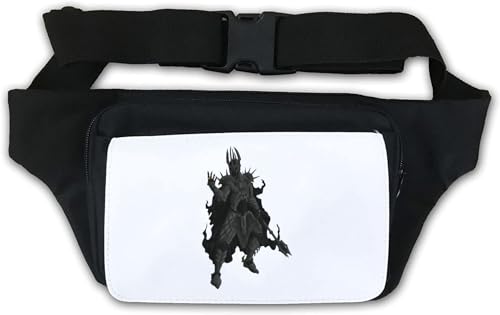 The Dark Lord Art Villain Elf Man Troll Zwerg Human Armor Cape Ring Hüfttasche Bauchtasche Gürteltasche Weiß von Generisch