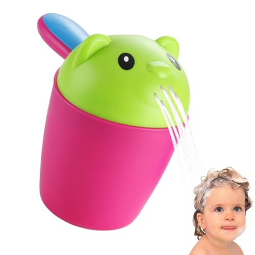 The Flow Bade-Spülbecher, Spülbecher zum Waschen von Haaren und Körpern, Rinserr-Becher für die Badezeit, mit handlichem Griff und abnehmbarer Regendusche, Spüler mit 2er-Packung Wiegenkappenbürste The Flow Bade-Spülbecher, Spülbecher zum Waschen von Haaren und Körpern, Rinserr-Becher für die Badezeit, mit handlichem Griff und abnehmbarer Regendusche, Spüler mit 2er-Packung Wiegenkappenbürste von Generisch