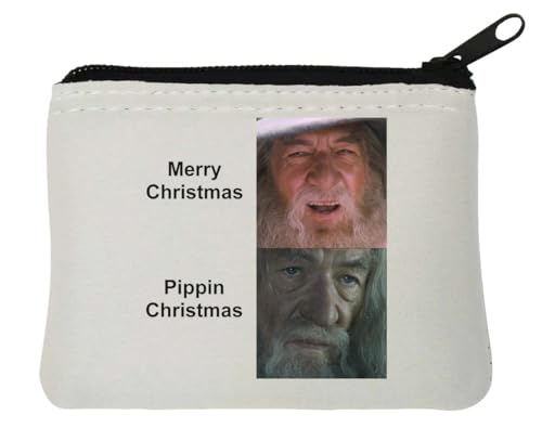 The Wizard is Merry Christmas, not Pip Christmas Meme Neopren-Geldbörse, 10 x 11 cm, Weiß The Wizard is Merry Christmas, not Pip Christmas Meme Neopren-Geldbörse, 10 x 11 cm, Weiß von Generisch