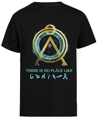 There is No Place Like Home Schwarzes T-Shirt Mit Kurzen Ärmeln Für Herren von Generisch