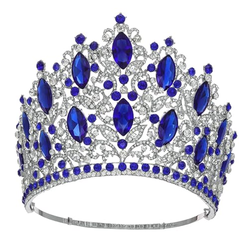 Tiaras und Kronen für Frauen, Kristall-Strass-Wettbewerb, verstellbares Handband, Hochzeits-Haar-Accessoires Tiaras und Kronen für Frauen, Kristall-Strass-Wettbewerb, verstellbares Handband, Hochzeits-Haar-Accessoires von Generisch