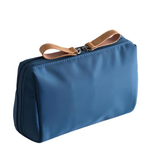 Tidynook Makeup Bag Small, Tidynook Small Makeup Bag for Purse, Portable Handbag Small Makeup Bag with Compartments for Women (Blue) von Generisch