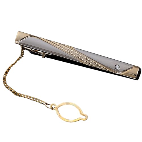 Tie Clip | Glänzende Schlanke Modelle - Stilvolles Anzubehör Für Abschlussfeiern Gesellschaftliche Abendessen Hochzeitsfeiern von Generisch
