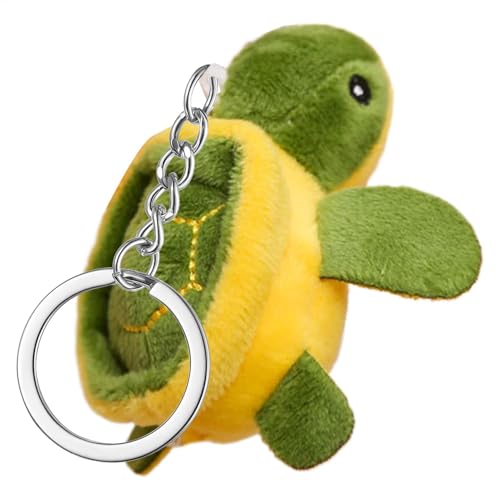 Tier-Schlüsselanhänger – Plüsch-Schlüsselanhänger | Schlüsselanhänger für Kinder | Schlüsselanhänger Mehrzweck-Tier-Plüsch-Schlüsselanhänger | Stofftier Schlüsselanhänger | Leichter Schlüssel von Generisch