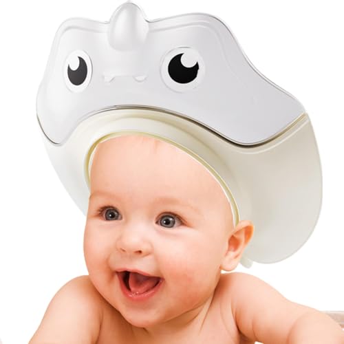 Todler Shower Cap - Baby Shower Cap | for Kids | Adjustable Shampoo Hat for Toddler | Cute Dinosaur Shape | Kids Bathing Shield Cap Todler Boys Girls Child von Generisch