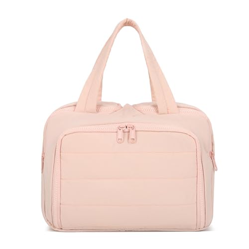 Toiletten Beutel Große Kapazität Reise Kosmetik Tasche 4-in-1-multifunktionale leichte Make-up-Taschen für Frauen mit Griff für Zubehör Essentials von Generisch
