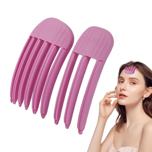 Top Hair Root Clip – Ansatzlifting-Haarspange, 2 x sofortige Haarvolumen-Klammer, Volumenclip für Haaransatz, keine Spur, keine Haarwurzelstraffung für Männer und Frauen (Rosa, 2 Stück) von Generisch