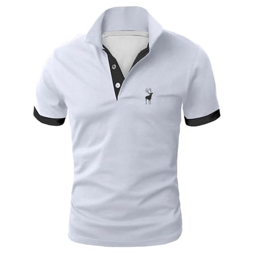 Trachten Poloshirt Herren T-Shirt Golf Kurzarm Trachtenshirt Bequeme Atmungsaktiv Leichtes Oktoberfest für Bierfeste Regular Fit Freizeit Sommer Stylisch Polohemd Männer Trachten Poloshirt Herren T-Shirt Golf Kurzarm Trachtenshirt Bequeme Atmungsaktiv Leichtes Oktoberfest für Bierfeste Regular Fit Freizeit Sommer Stylisch Polohemd Männer von Generisch