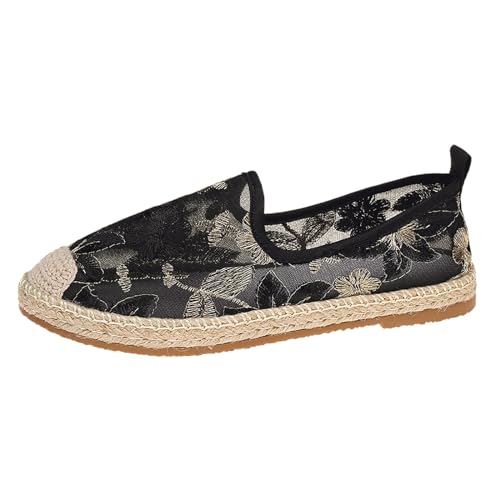 Trachten Sneaker Damen Weiß Sommer Mesh Dirndl Schuhe Turnschuhe Sport Atmungsaktive Walkingschuhe Sommerschuhe Bequeme Oktoberfest Freizeitschuhe Bestickte Flach Hochzeitsschuhe Brautschuhe von Generisch