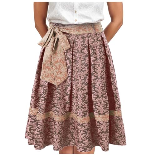 Trachtenrock Damen Elegant Oktoberfest Röcke Knielang Dirndl Rock Faltenrock Große Größen Trachten Rock Dirndlrock Karneval Damenrock Leicht Trachtenkleid Trachtenrock Damen Elegant Oktoberfest Röcke Knielang Dirndl Rock Faltenrock Große Größen Trachten Rock Dirndlrock Karneval Damenrock Leicht Trachtenkleid von Generisch