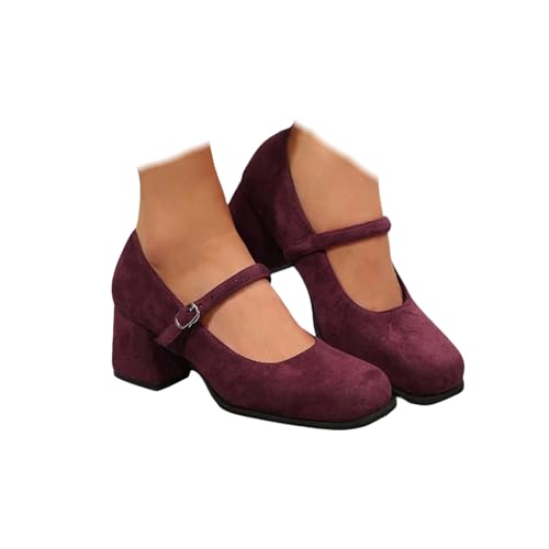 Trachtenschuhe Damen High Heels Pumps Dirndl Schuhe Brautschuhe Elegant Und Bequem Spangenpumps Plateau Tanzschuhe Breite Füße Hochzeitsschuhe Weite H Hohe Schuhe Für Oktoberfest von Generisch