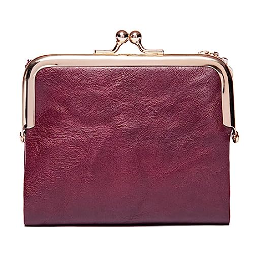 Tragbare Halterung PU Münzbörse für Frauen Tasche Elegant, violett von Generisch