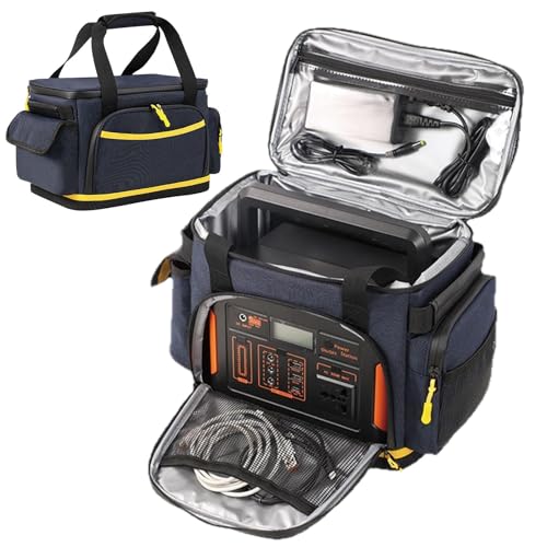 Tragbare Kraftstation-Tasche | Reise-Kraftstation-Tasche – antistatischer Behälter-Organizer, Oxford-Tuch-Tragetasche zum Angeln, XL, Refer to description, Uni von Generisch