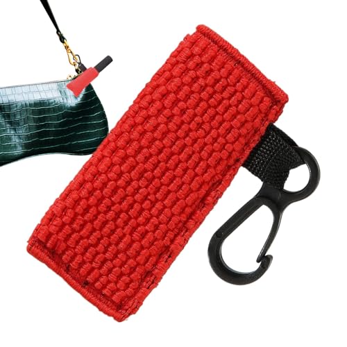 Tragbare Lippenöl-Abdeckung, Schlüsselanhänger, Lippenöl, Lippenstift, kleine Tasche, Schlüsselanhänger, Taschen-Lippenöl-Halterung, Schlüsselanhänger, tragbare Lippenöl-Schutzhülle, Schlüsselanhänger von Generisch