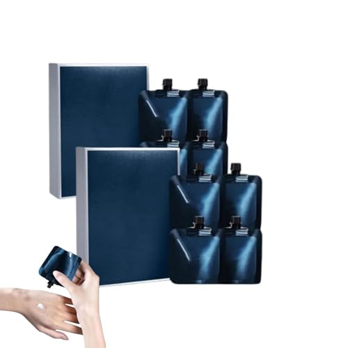 Tragbare lang anhaltende feuchtigkeitsspendende Whitening -Handcreme, feuchtigkeitsspendende und nahrhafte Handcreme für Männer und Frauen, Hautpflegelotion für trockene Risse (2box) von Generisch