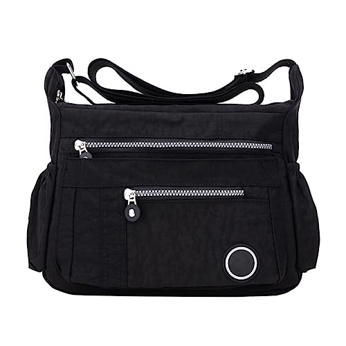 Tragetasche für Damen, elegant, leicht, lässig, Handtasche, Geldbörse, Büchertasche, Schultertaschen für Damen, B, Einheitsgröße von Generisch