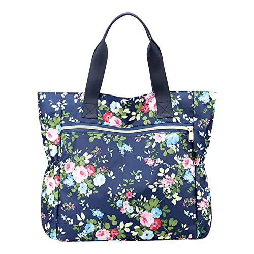 Tragetasche für Damen, groß, leicht, Nylon, Schulterhandtaschen und Reise-Arbeits-Geldbörse, Lederhandtaschen, F, Einheitsgröße Tragetasche für Damen, groß, leicht, Nylon, Schulterhandtaschen und Reise-Arbeits-Geldbörse, Lederhandtaschen, F, Einheitsgröße von Generisch