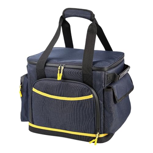 Tragetasche für Kraftstation, Kabelaufbewahrungstasche, Kabel-Organizer-Taschen, tragbares, stoßfestes Zubehör, große Reise-Tragetasche, Oxford-Tuch-Tragetasche für Wohnmobil, Wandern, Reisen von Generisch