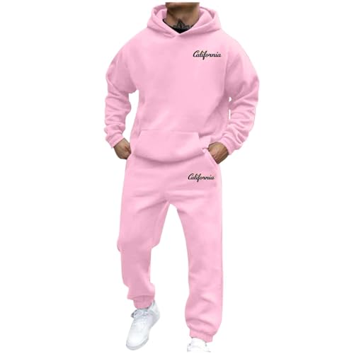 Trainingsanzüge Herren, Jogginganzug Herren Warm Gefüttert Trainingsanzug 3D Logo Dick Sportanzug Einfarbig Hoodie Y2K Hip Hop mit Taschen Hausanzug Klassisch JogginganzugEinfachheit Tracksuit Set Trainingsanzüge Herren, Jogginganzug Herren Warm Gefüttert Trainingsanzug 3D Logo Dick Sportanzug Einfarbig Hoodie Y2K Hip Hop mit Taschen Hausanzug Klassisch JogginganzugEinfachheit Tracksuit Set von Generisch