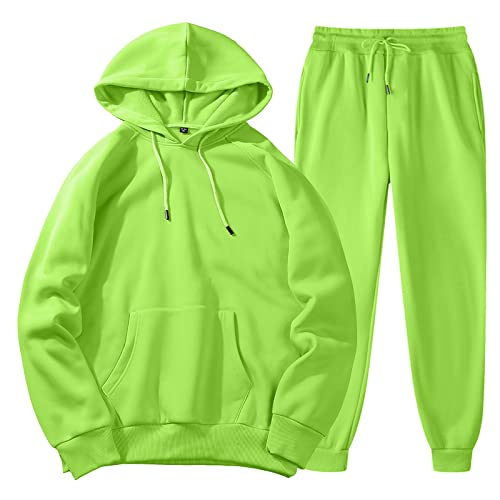 Trainingsanzug Herren 2 Piece Jogginganzug Set mit Taschen 2025 Mode Pullover Hoodies mit Hose Männer Winter Baggy Sportanzug Freizeitanzug Y2K Sweatshirt Anzug Tracksuit von Generisch