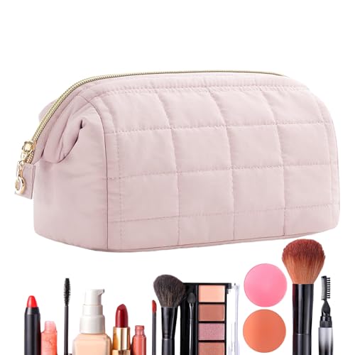 Travel Make Up Bag - Toiletry Wash Bag | Make -Up -Kosmetik -Toilettenorganisator | Toiltreischergragt | Tragbares Reisen Makêup Bâg | Toilêtry Reisende Organisation Bâg Für Männer, Frauen Mädchen von Generisch