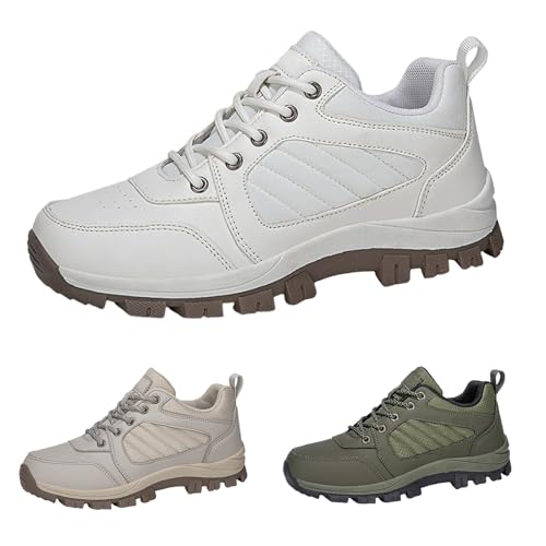 Trekkingschuhe Breite Füße Damen Walkingschuhe Outdoor Wanderschuhe Hiking Shoes wasserdichte Schuhe Freizeitschuhe Sommer Outdoorschuhe Work Shoes Straßenlaufschuhe&Turnschuhe von Generisch