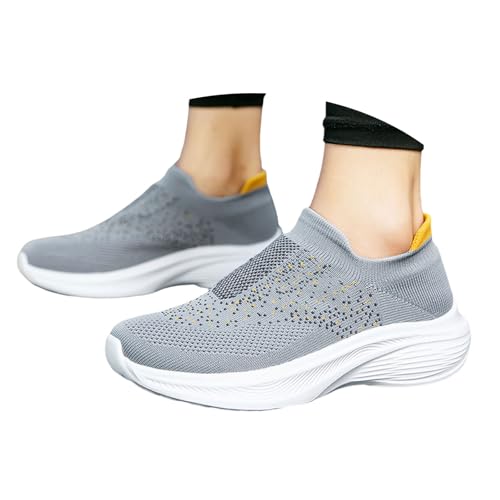 Trekkingschuhe Damen Elegant Segelschuhe Atmungsaktive Trachtenschuhe Loafer Sportschuhe Low Top Schuhe Einzelschuhe Balerinaschuhe Freizeit Outdoor Laufschuhe Ballettschuhe von Generisch