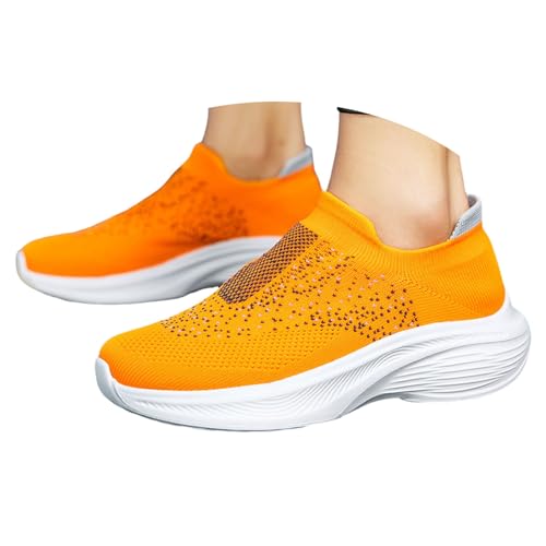 Trekkingschuhe Damen Elegant Segelschuhe Atmungsaktive Trachtenschuhe Loafer Sportschuhe Low Top Schuhe Einzelschuhe Balerinaschuhe Freizeit Outdoor Laufschuhe Ballettschuhe von Generisch