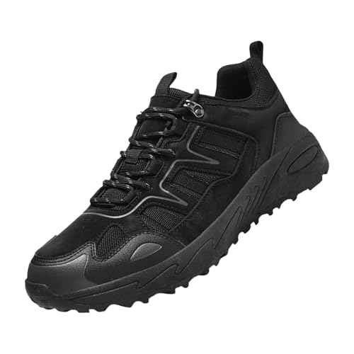 Trekkingschuhe Herren 47 Leicht Wanderschuhe Rutschfest Fitness Turnschuhe Weich Leicht Laufschuhe Running Sneaker Verschleißfest Sportschuhe Breeze Schuhe Bequeme Outdoorschuhe Funky Freizeitschuhe von Generisch