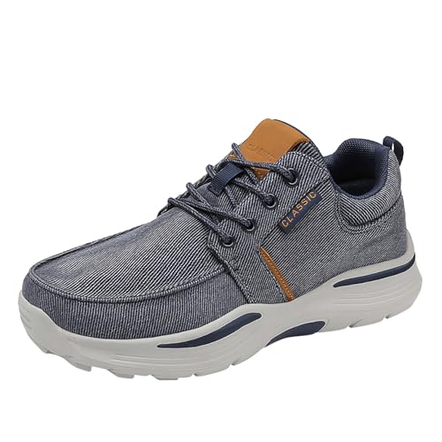 Trekkingschuhe Herren Blau Walkingschuhe Große Größe Sportschuhe Atmungsaktive Joggingschuhe Breite Füße Wanderhalbschuhe rutschfest Freizeitschuhe Leicht Bequem Einzelneschuhe Einfarbig Trekkingschuhe Herren Blau Walkingschuhe Große Größe Sportschuhe Atmungsaktive Joggingschuhe Breite Füße Wanderhalbschuhe rutschfest Freizeitschuhe Leicht Bequem Einzelneschuhe Einfarbig von Generisch
