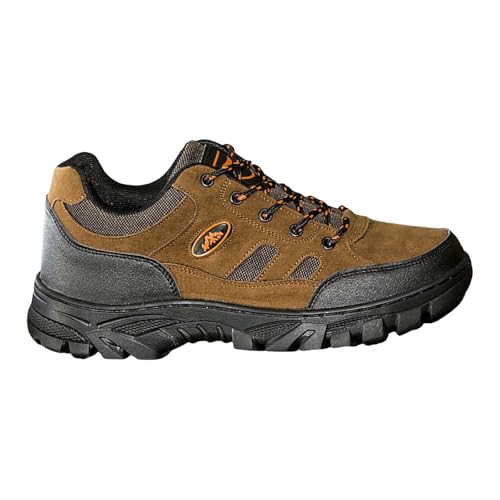 Trekkingschuhe Herren Breiter Fuß Wanderschuhe Herren Wasserdicht Atmungsaktiv Leder Traillaufschuhe Erhöhung Sneakers Gedämpft Sportschuhe Mesh Trainingschuhe rutschfeste Joggingschuhe Arbeitsschuhe von Generisch