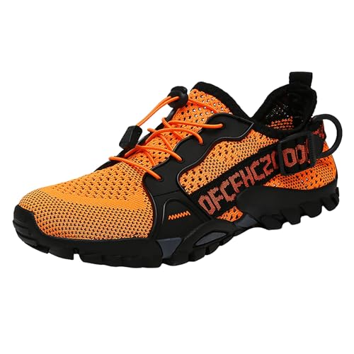 Trekkingschuhe Herren Leicht Wanderschuhe Outdoor Running Sportschuhe Weich Leicht Walkingschuhe Atmungsaktiv Joggingschuhe Schnell Trocknend Outdoorschuhe Modische Freizeitschuhe Rutschfest Sneaker Trekkingschuhe Herren Leicht Wanderschuhe Outdoor Running Sportschuhe Weich Leicht Walkingschuhe Atmungsaktiv Joggingschuhe Schnell Trocknend Outdoorschuhe Modische Freizeitschuhe Rutschfest Sneaker von Generisch