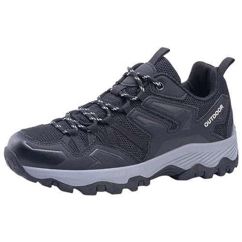 Trekkingschuhe Herren Turnschuhe Wanderschuhe Trailrunning Schuhe Walkingschuhe Atmungsaktiv Sportschuhe Kletterschuhe Wanderstiefel Sneaker Laufschuhe Hikingschuhe Sommer Halbschuhe Wasserdicht von Generisch