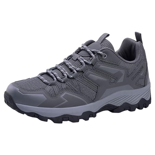 Trekkingschuhe Herren Turnschuhe Wanderschuhe Trailrunning Schuhe Walkingschuhe Atmungsaktiv Sportschuhe Kletterschuhe Wanderstiefel Sneaker Laufschuhe Hikingschuhe Sommer Halbschuhe Wasserdicht von Generisch