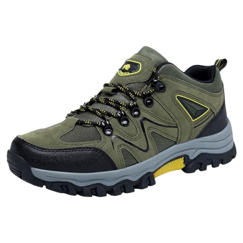 Trekkingschuhe Herren Wanderschuhe Turnschuhe Trailrunning Schuhe Sportschuhe Outdoorschuhe Atmungsaktiv Laufschuhe Halbschuhe Sneaker Kletterschuhe Walkingschuhe Sommer Wanderstiefel Militärische von Generisch
