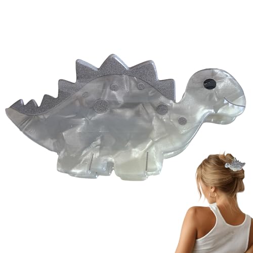 Trendige Haarklammern, Klauenklammern süß - Acryl -Dinosaurier -Klemme für Frauen | Nonslip Headdress Styling Tools Starke Haarzubehör für Heimreise von Generisch