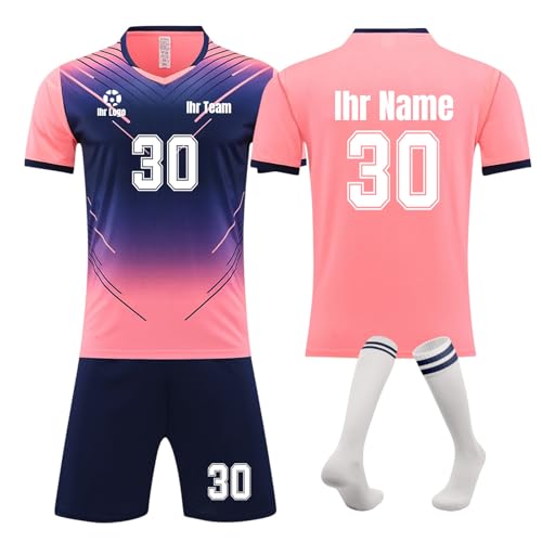 Trikot mit Eigenem Namen Kinder Personalisierte Trikots Kinder Fußball Trikots Shorts Socken Set Herren Trainingsanzug Kinder Jungen Trikot Erwachsene Trikot mit Eigenem Namen Kinder Personalisierte Trikots Kinder Fußball Trikots Shorts Socken Set Herren Trainingsanzug Kinder Jungen Trikot Erwachsene von Generisch