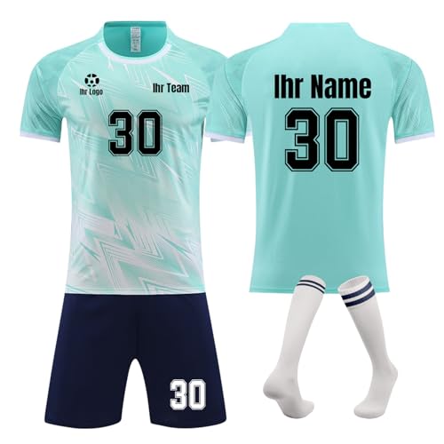 Trikot mit Eigenem Namen Kinder Personalisierte Trikots Kinder Fußball Trikots Shorts Socken Set Herren Trainingsanzug Kinder Jungen Trikot Erwachsene Trikot mit Eigenem Namen Kinder Personalisierte Trikots Kinder Fußball Trikots Shorts Socken Set Herren Trainingsanzug Kinder Jungen Trikot Erwachsene von Generisch