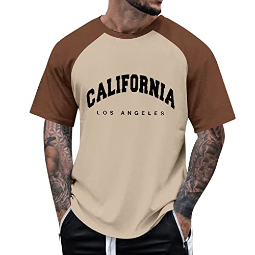 Tshirt Herren T-Shirt Casual Baumwolle Shirts Rundhals Sport Shirt Frühling Sommer Kurzarmshirt Bequem Laufshirt Summer Tops Gym Oversized Shirt Herren Baumwolle Tshirt Herren T-Shirt Casual Baumwolle Shirts Rundhals Sport Shirt Frühling Sommer Kurzarmshirt Bequem Laufshirt Summer Tops Gym Oversized Shirt Herren Baumwolle von Generisch