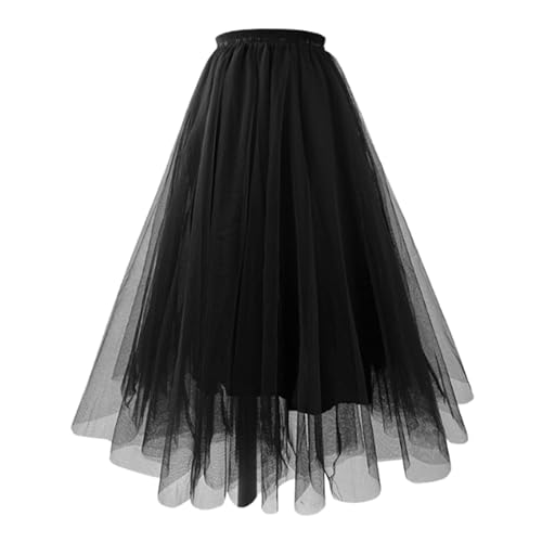 Tüllrock Blau, Damen Lang Tüllrock Maxirock Prinzessin Ballettrock A-Linie Unterrock Karneval Hochzeit Party Tüllrock Damen Tutu Rock Midi Petticoat Hoch Taillierter Rockabilly Faltenrock Kostüm Tüllrock Blau, Damen Lang Tüllrock Maxirock Prinzessin Ballettrock A-Linie Unterrock Karneval Hochzeit Party Tüllrock Damen Tutu Rock Midi Petticoat Hoch Taillierter Rockabilly Faltenrock Kostüm von Generisch