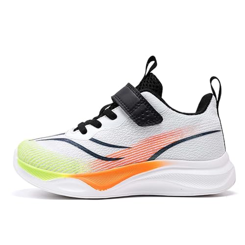 Turnschuhe Für Jungen Sportschuhe Mädchen Laufschuhe Atmungsaktiv rutschfest Wanderschuhe Sneaker Hallenschuhe Basketballschuhe Walkingschuhe Freizeitschuhe Laufschuhen Hallenturnschuhe von Generisch