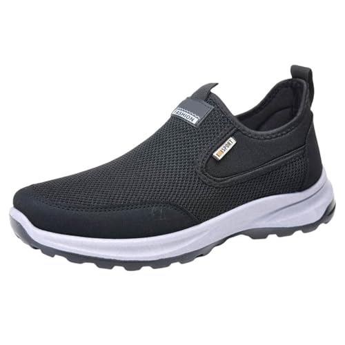 Turnschuhe Größe 8 Schuhe Frühling Sommer und Herbst Neue orthopädische Wanderschuhe Weiche Sohle Bequem Atmungsaktiv Outdoor Laufen Sport Freizeitschuhe Turnschuhe Ohne Schnürsenkel, Schwarz , 39 1/3 Turnschuhe Größe 8 Schuhe Frühling Sommer und Herbst Neue orthopädische Wanderschuhe Weiche Sohle Bequem Atmungsaktiv Outdoor Laufen Sport Freizeitschuhe Turnschuhe Ohne Schnürsenkel, Schwarz , 39 1/3 von Generisch