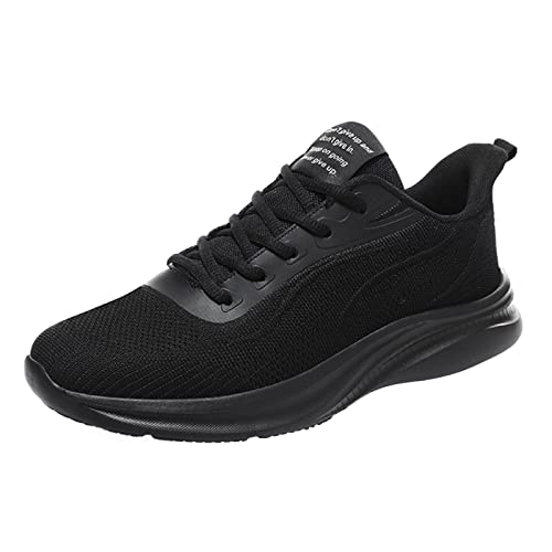 Turnschuhe Herren Schwarz Sportschuhe Laufschuhe Mseh Sneaker Dicke Sohle Tennisschuhe Atmungsaktiv Sommerschuhe rutschfest Wanderschuhe Outdoorschuhe Straßenlaufschuhe Freizeit Walkingschuhe Turnschuhe Herren Schwarz Sportschuhe Laufschuhe Mseh Sneaker Dicke Sohle Tennisschuhe Atmungsaktiv Sommerschuhe rutschfest Wanderschuhe Outdoorschuhe Straßenlaufschuhe Freizeit Walkingschuhe von Generisch