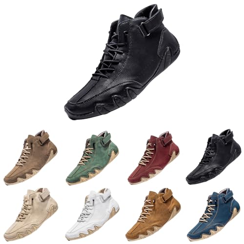 Turnschuhe Herren Weite Barfußschuhe Herren Outdoor Wasserdicht Laufschuhe Leichtgewichts Sportschuhe Dicker Freizeitschuhe Weichen Fitnessschuhe Bequeme Outdoorschuhe Atmungsaktiv Trekkingschuhe von Generisch