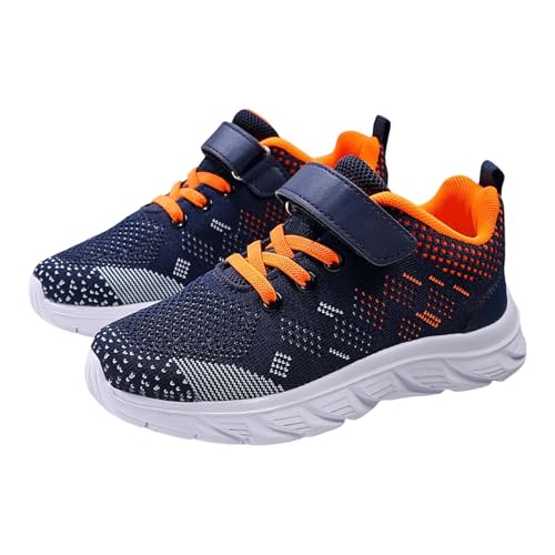 Turnschuhe Kinder Jungen Sportschuhe Kinder Schuhe Atmungsaktiv Laufschuhe Flach rutschfest Sneaker Fitnessschuhe Straßenlaufschuhe Kinderschuhe Outdoor Sneaker von Generisch