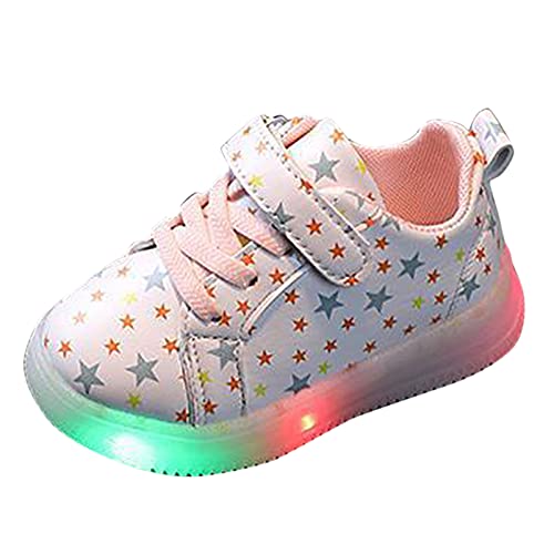 Turnschuhe Mädchen 28, Atmungsaktive Laufschuhe Kinder Bequeme Sportschuhe rutschfest Sneaker Hallenschuhe Joggingschuhe Flache Tennisschuhe Walking Running Kinderschuhe Riemchen Freizeitschuhe von Generisch
